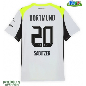 Borussia Dortmund Marcel Sabitzer #20 Bortatröja 2025-26 Kortärmad